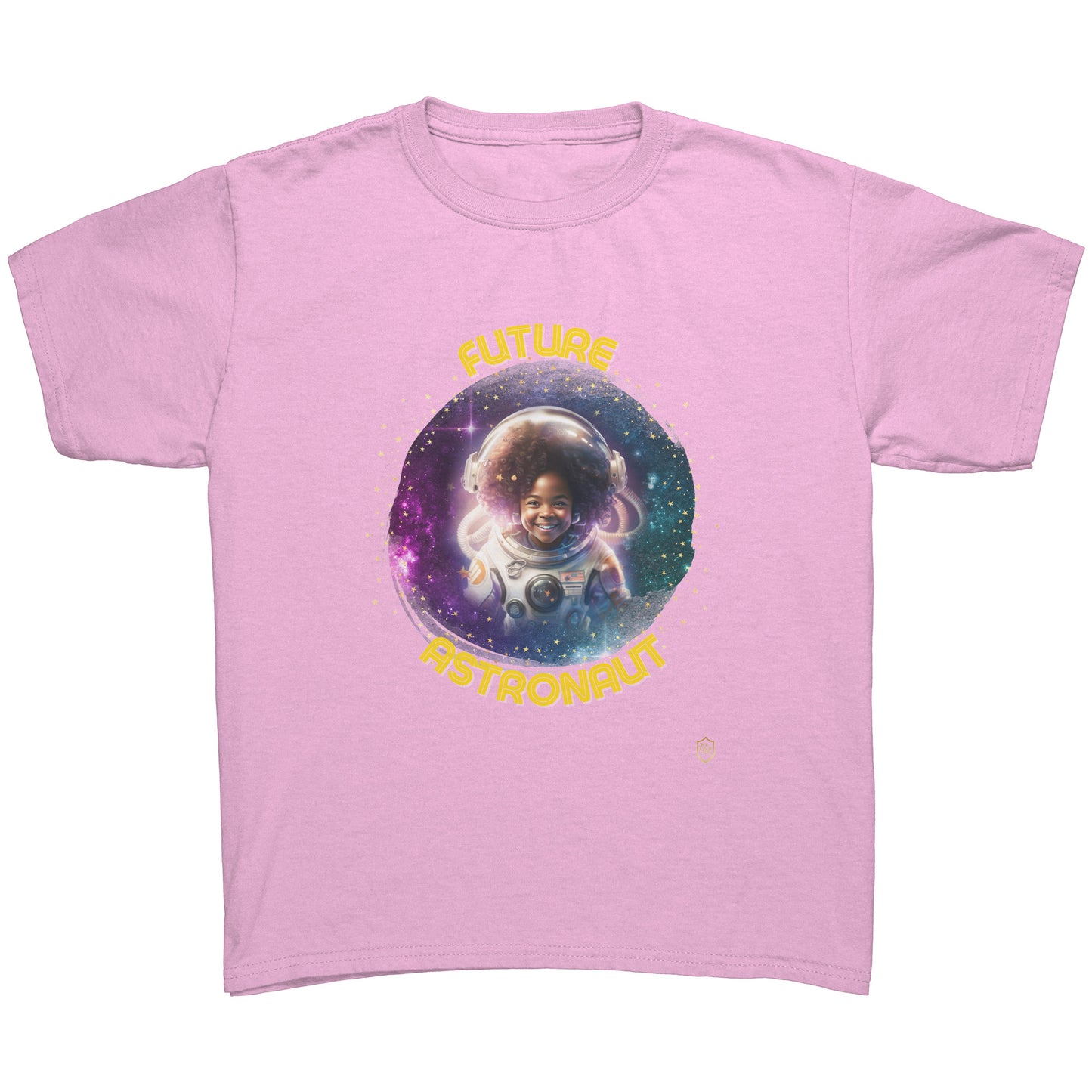 Young Girl's Galactic Explorer T-shirt: The Official Astronaut Gear of the Future