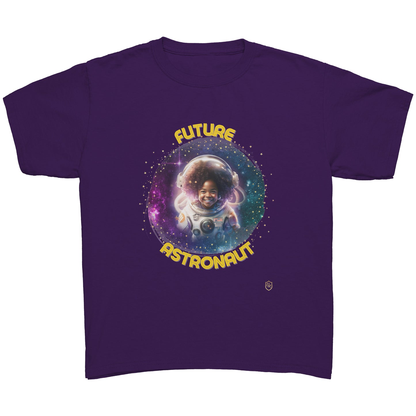 Young Girl's Galactic Explorer T-shirt: The Official Astronaut Gear of the Future