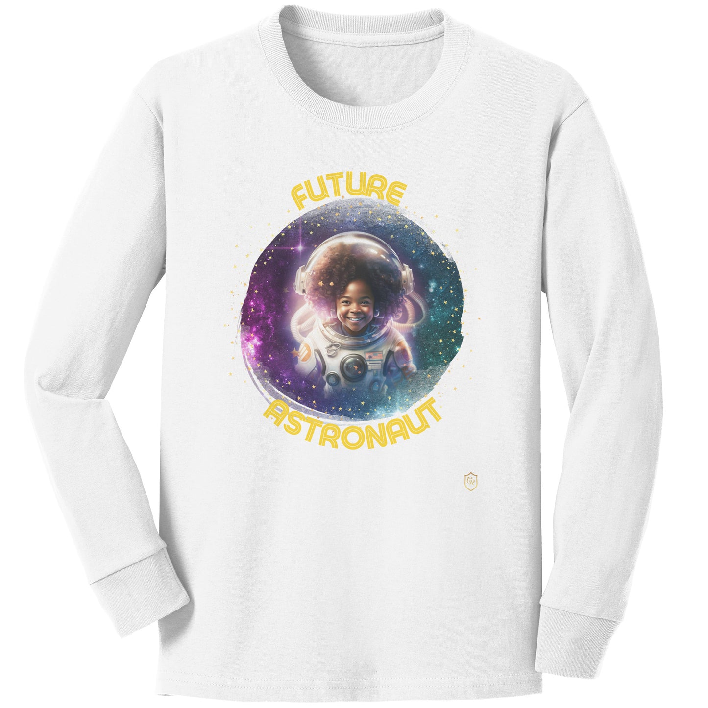 Girl's Galactic Explorer Long Sleeve T-shirt: The Official Astronaut Gear of the Future