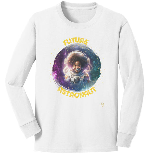 Girl's Galactic Explorer Long Sleeve T-shirt: The Official Astronaut Gear of the Future