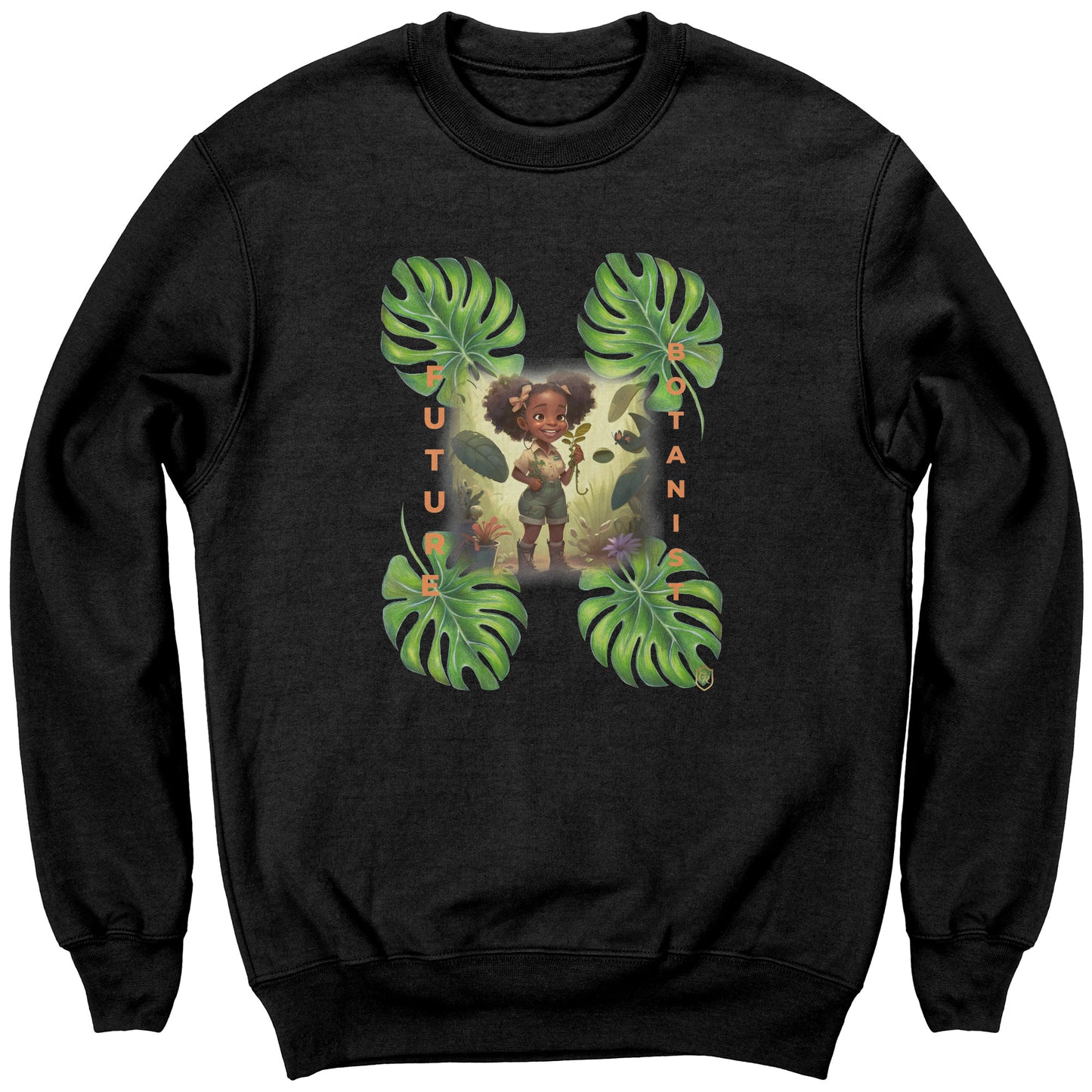 Young Girl's Botanist of the Future Sweatshirt