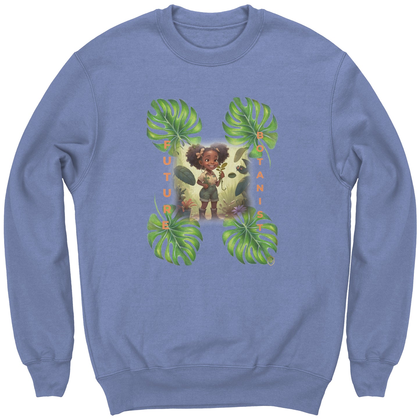 Young Girl's Botanist of the Future Sweatshirt