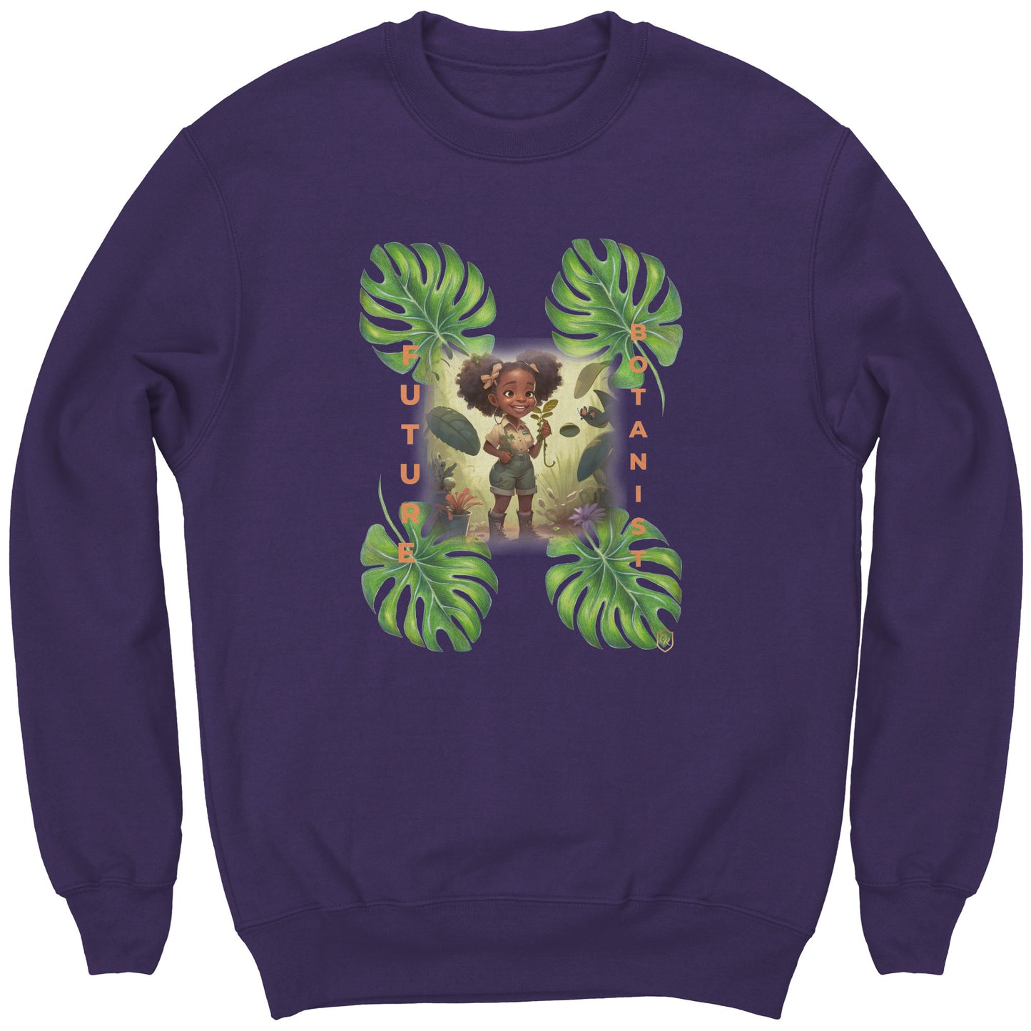 Young Girl's Botanist of the Future Sweatshirt