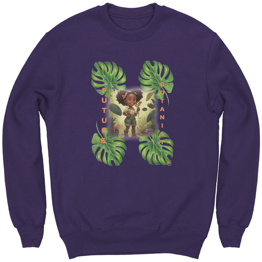 Young Girl's Botanist of the Future Sweatshirt