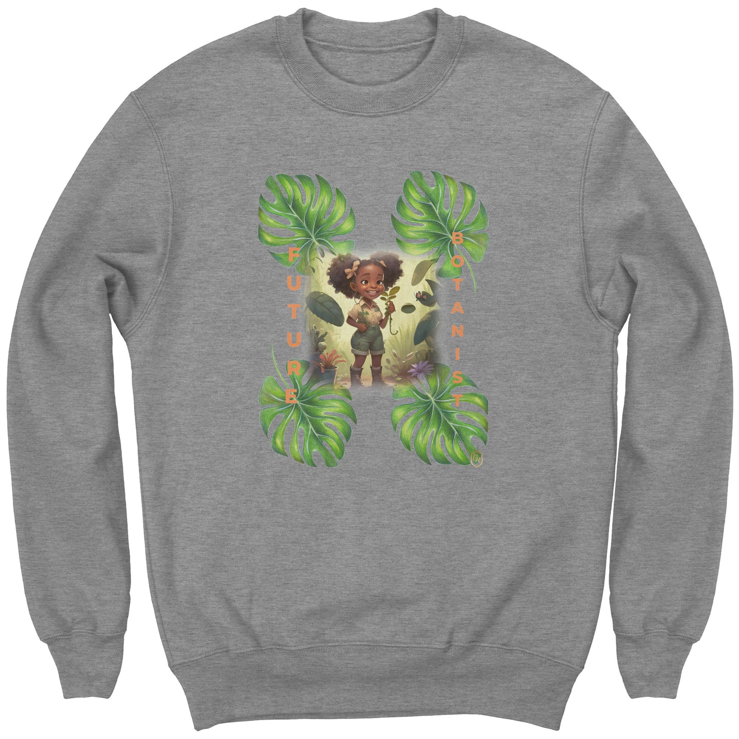 Young Girl's Botanist of the Future Sweatshirt