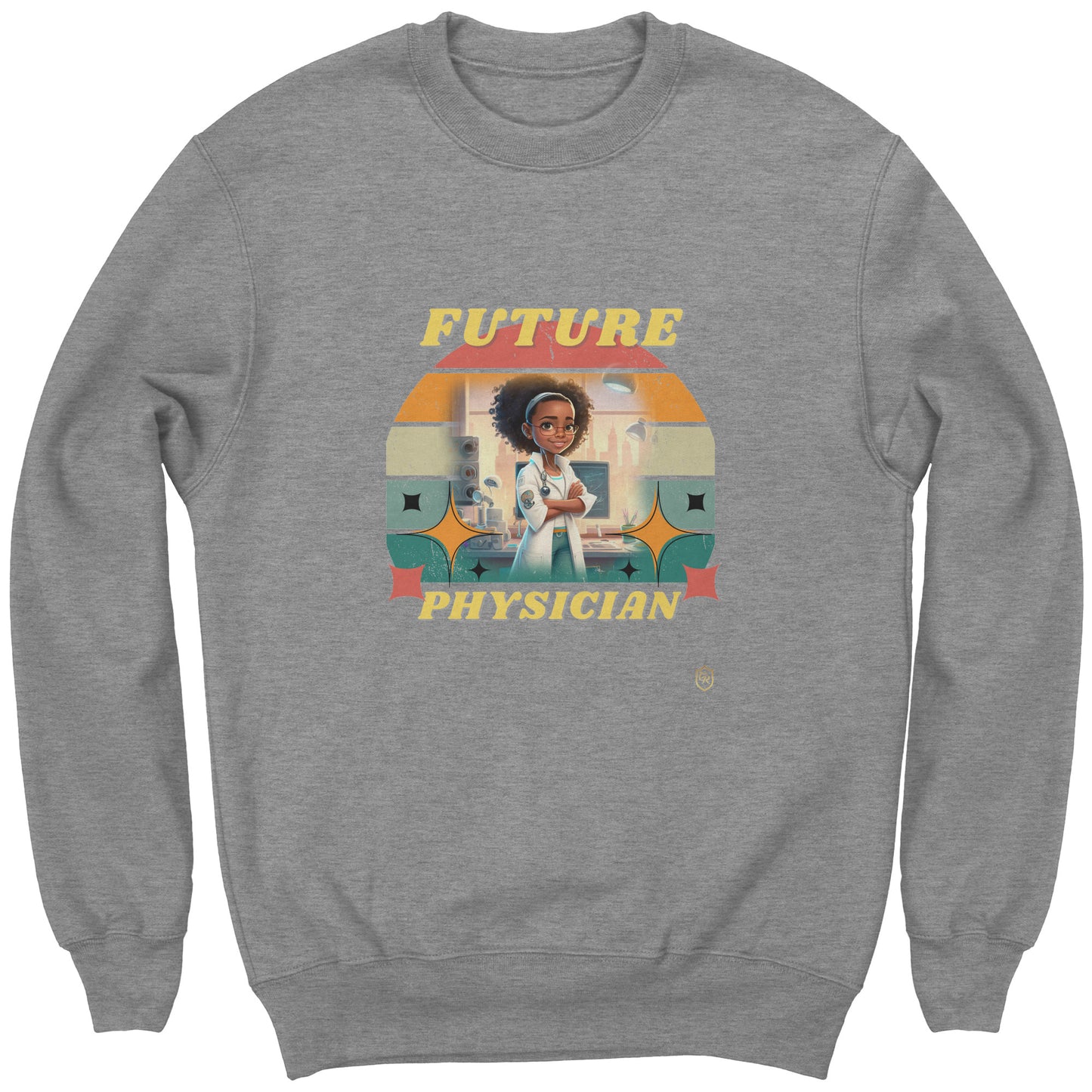 Young Girl's Future Physician Sweatshirt