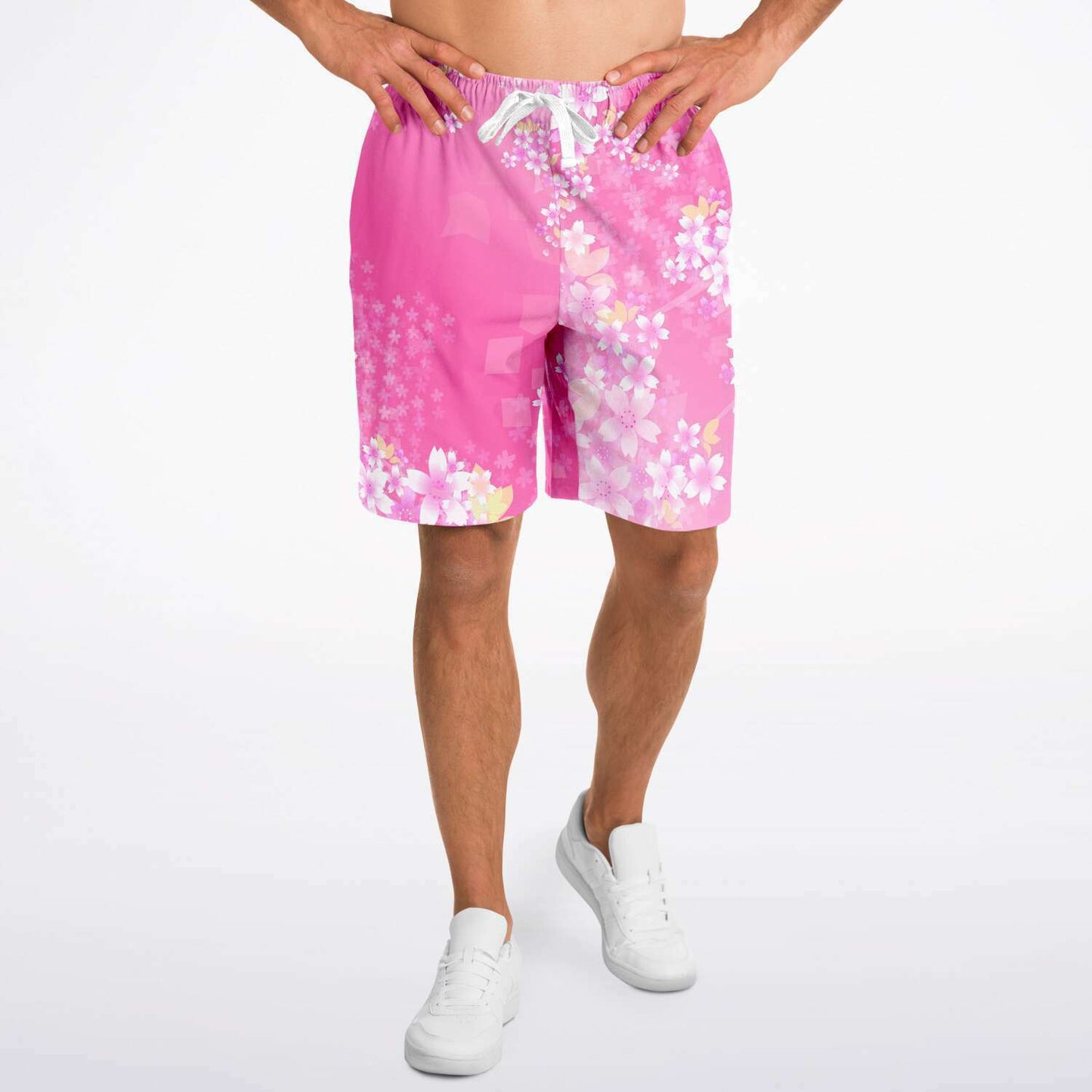 Cherry Blossom Long Shorts