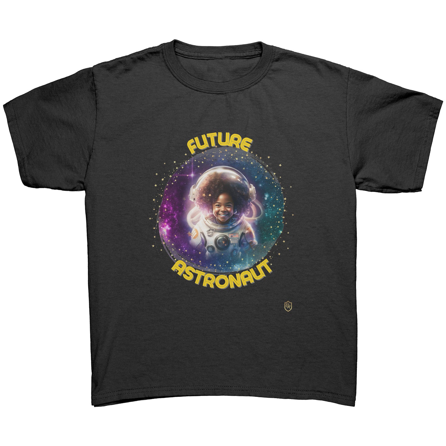 Young Girl's Galactic Explorer T-shirt: The Official Astronaut Gear of the Future