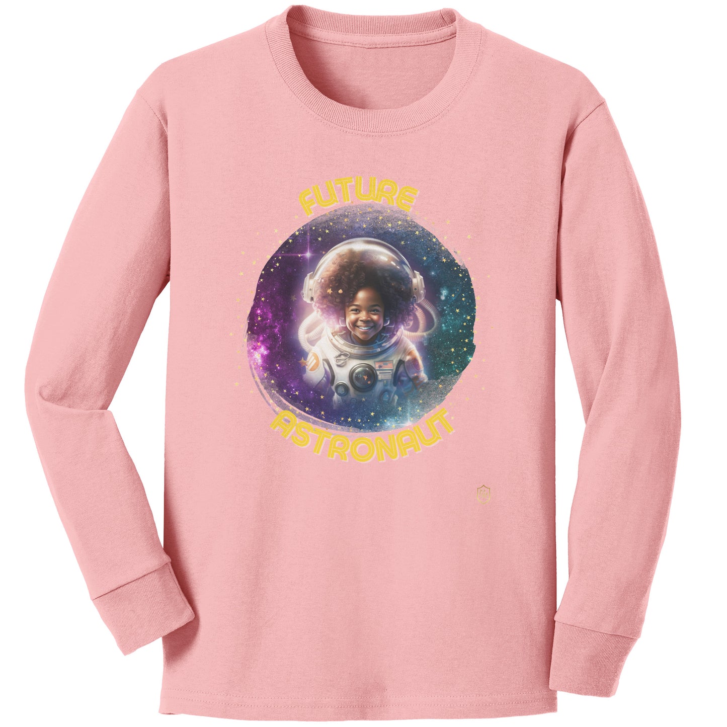 Girl's Galactic Explorer Long Sleeve T-shirt: The Official Astronaut Gear of the Future