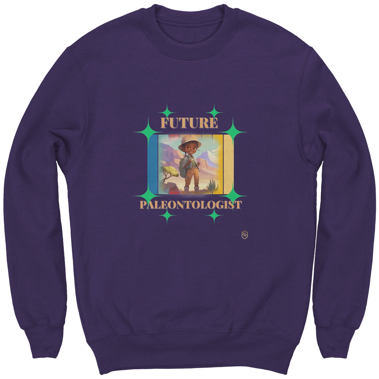 Young Girl's Future Paleontologist Sweatshirt